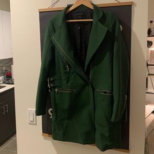 Zara Emerald Green Coat